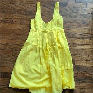 Club Monaco Yellow Dress